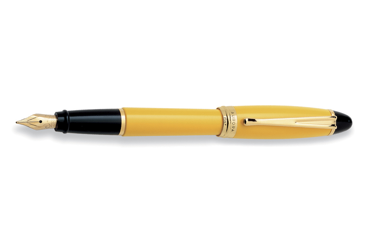 Aurora Ipsilon Yellow Resin Vulpen